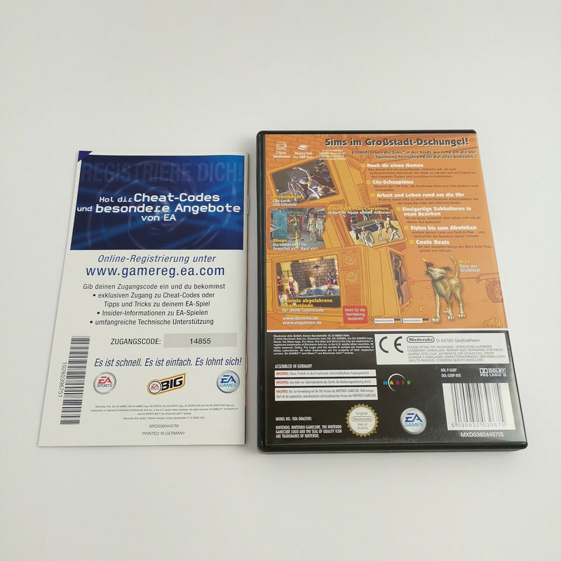 Nintendo Gamecube game "The Urbz Sims in the City" GC GameCube | Original packaging | PAL
