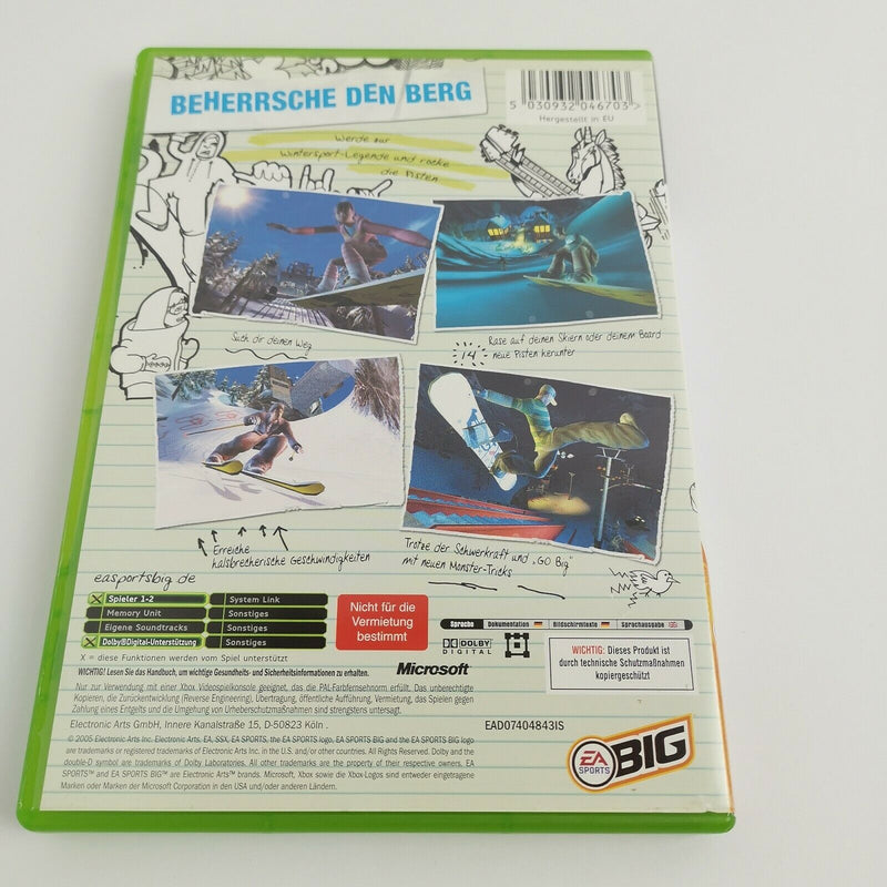 Microsoft Xbox Classic Spiel " SSX on Tour " OVP | PAL * Snowboarding