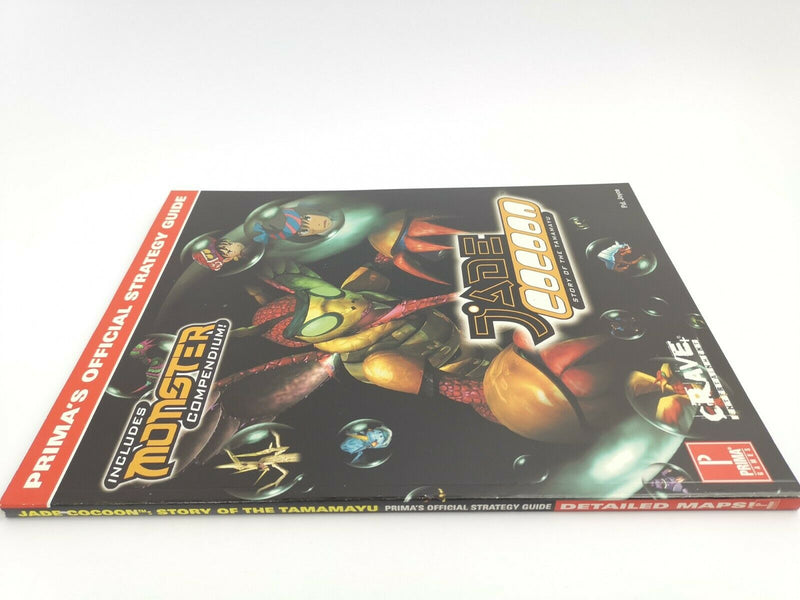 Sony Playstation 1 Game "Jade Cocoon &amp; Strategy Guide | Solution Book | Ps1