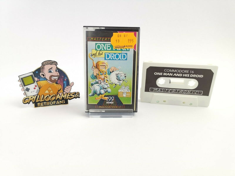 Commodore C16 / Plus 4 Spiel " One Man and his Droid " Commodore-16