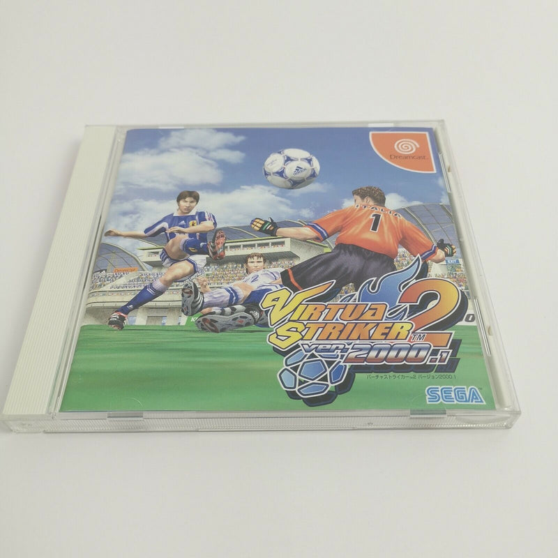 Sega Dreamcast game "Virtua Striker 2 Ver.2000.1" OVP | Ntsc-J Japan football