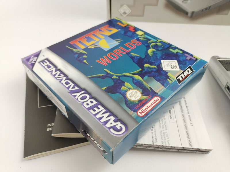 Nintendo Gameboy Advance Konsole " SP Tetris Worlds Pak " GBA | Ovp