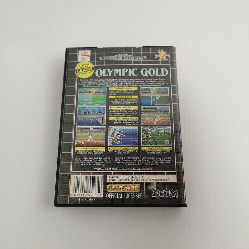 Sega Mega Drive Spiel " Olympic Gold Barcelona 92 " MD MegaDrive | OVP | PAL