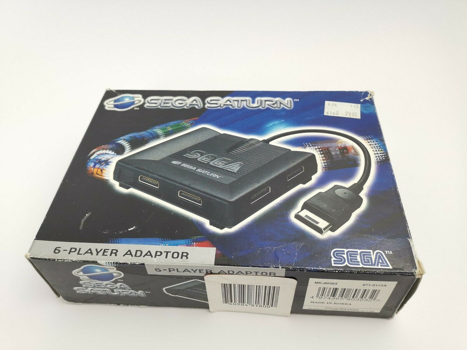 Sega Saturn Zubehör Controller Adapter Multitap 