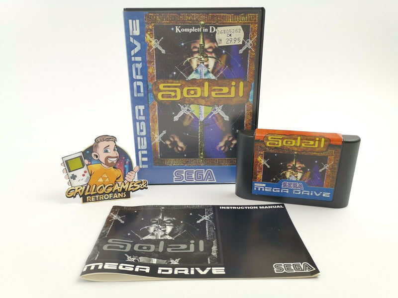 Sega Mega Drive game "Soleil" MD | Pal | Original packaging | Megadrive