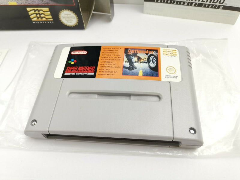 Super Nintendo Spiel " Outlander " Snes | Ovp | Pal | CIB