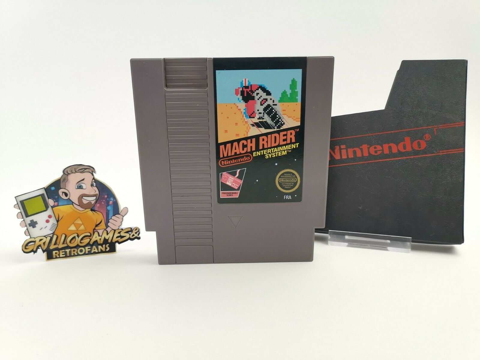Nintendo Entertainment System Spiel " Mach Rider " Modul | NES | FRA