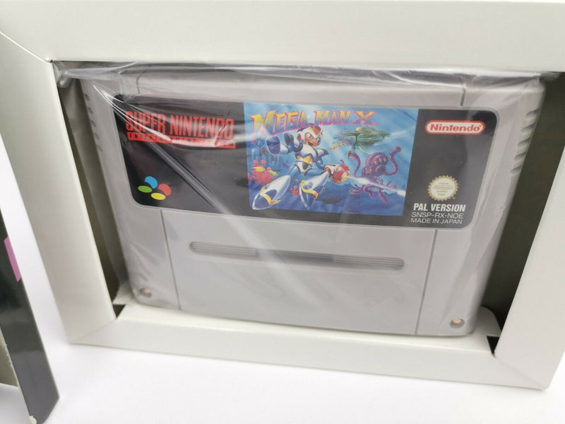 Super Nintendo Game "Mega Man X" Snes | Original packaging | Pal | CIB
