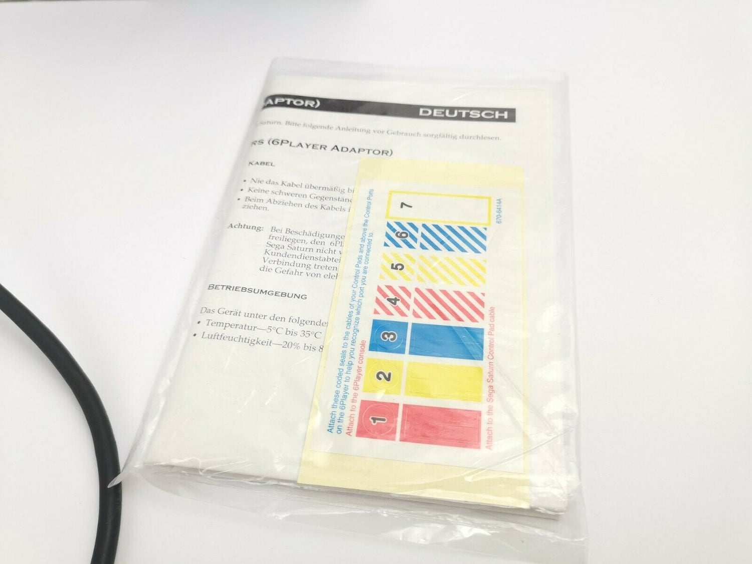 Sega Saturn Zubehör Controller Adapter Multitap 