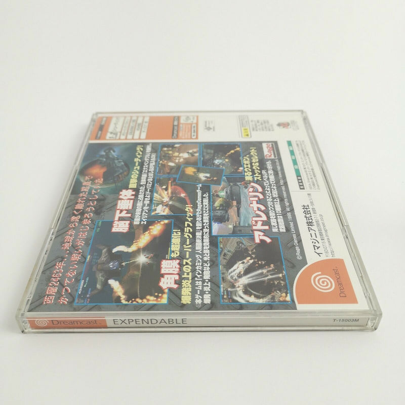 Sega Dreamcast game "Expendable" DC | Original packaging | NTSC-J Japan | Japanese version