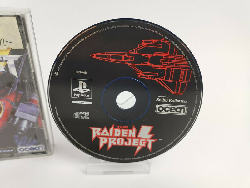 Sony Playstation 1 Spiel " The Raiden Project " | PS1 | Ovp | Pal