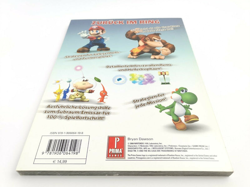 Nintendo Wii Game Advisor " Super Smash Bros.Brawl Strategy Guide " Solution Book