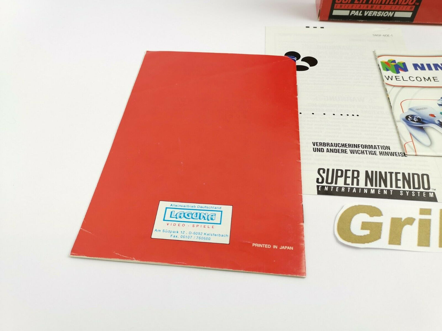 Super Nintendo game 
