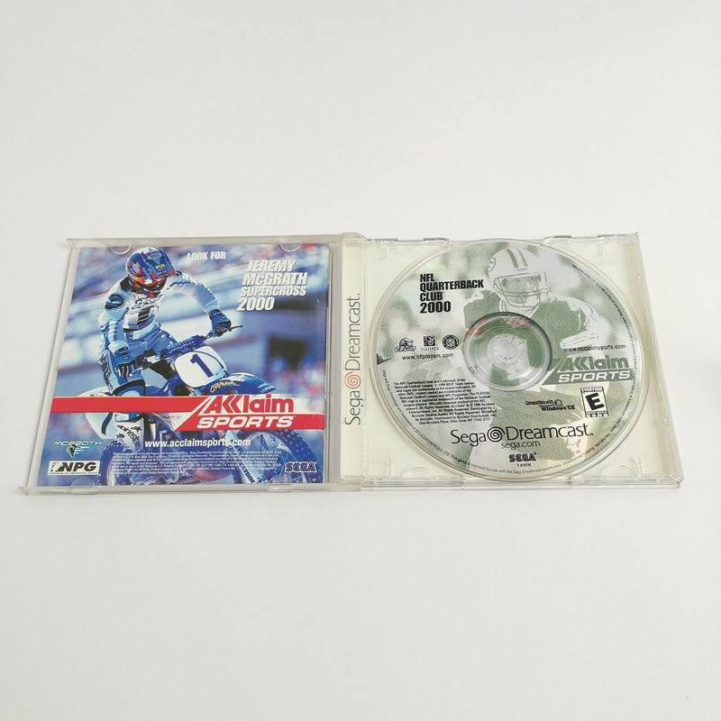 Sega Dreamcast game "NFL Quarterback Club 2000" DC | Original packaging | NTSC-U/C USA Sports