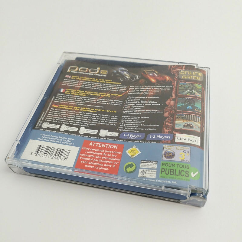 Sega Dreamcast Spiel " POD 2 Multiplayer Online " Dream Cast DC | OVP | PAL