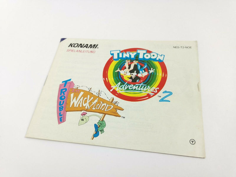 Nintendo NES Spiel " Tiny Toon Adventures 2 + Anleitung " NES | Modul PAL-B NOE