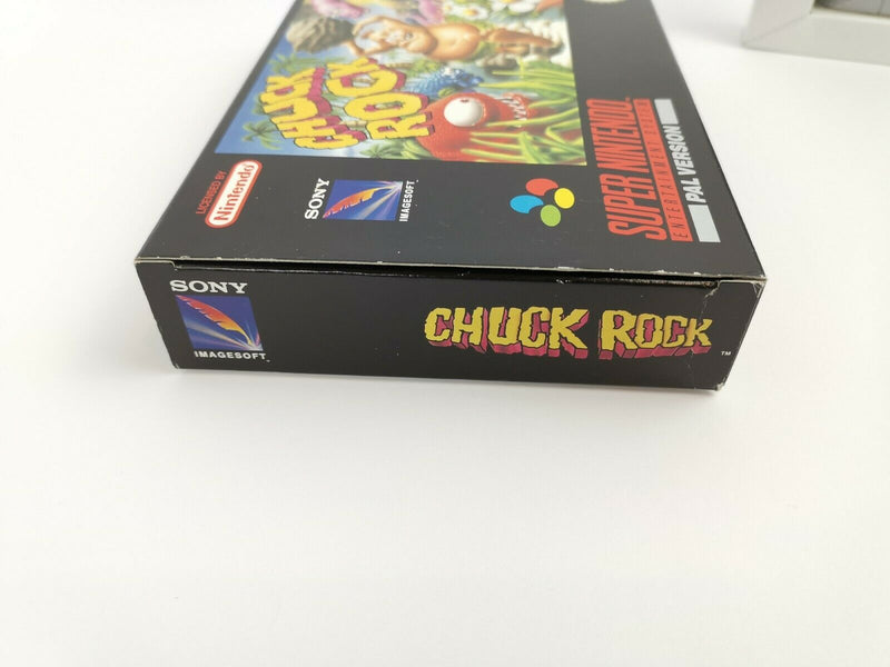 Super Nintendo Spiel " Chuck Rock " Snes | Ovp | Pal | CIB