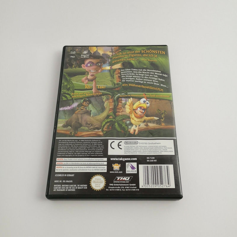 Nintendo Gamecube Spiel " Tak und die Macht des Juju " GC GameCube | OVP PAL NOE