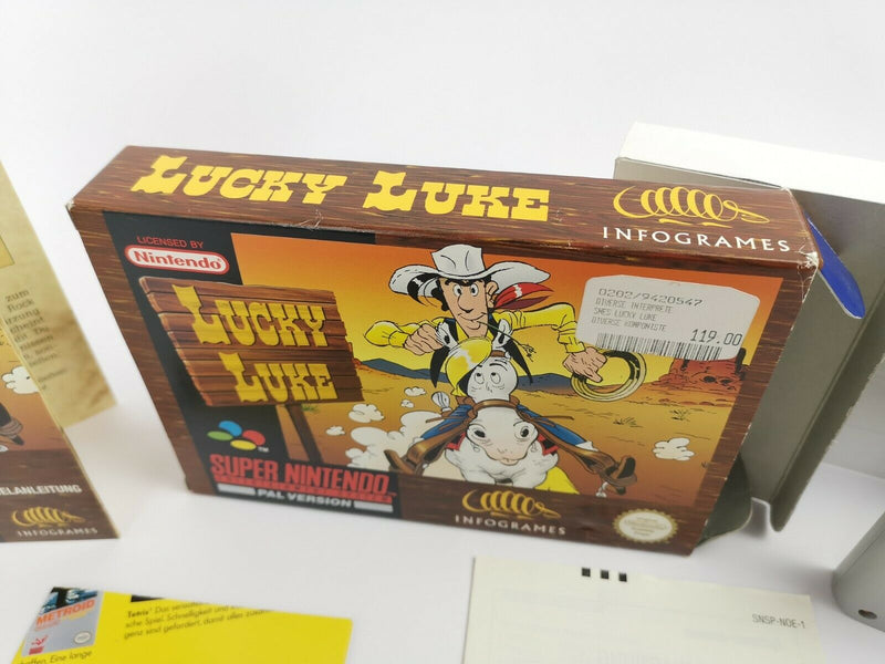 Super Nintendo Spiel " Lucky Luke " Snes | Ovp | Pal | CIB |
