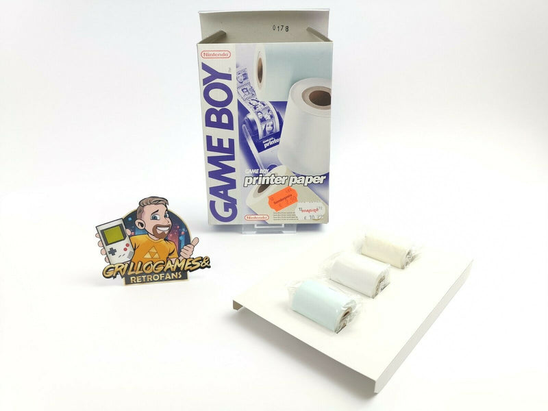 Nintendo Gameboy Print Paper | Drucker Papier Papier Rollen | GB | Neu Unbenutzt