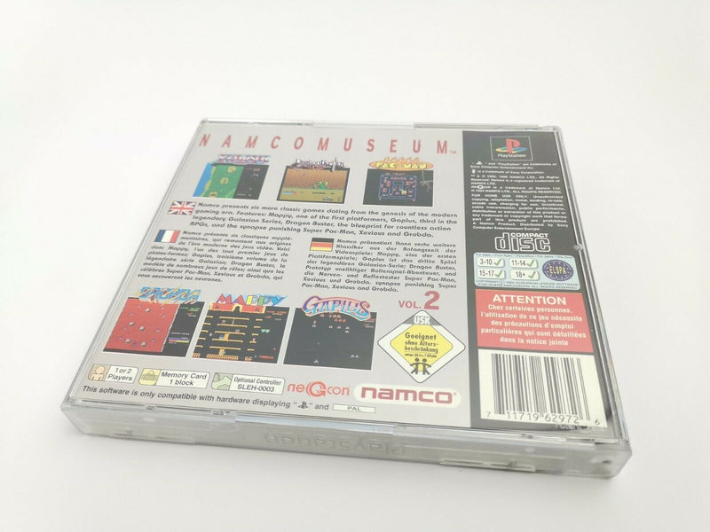 Sony Playstation 1 Game " Namco Museum Vol.2 " Ps1 | PSX | Original packaging | PAL