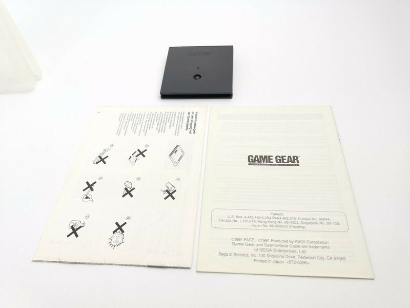 Sega Game Gear Spiel " Solitaire Poker " Pal | Modul | GameGear