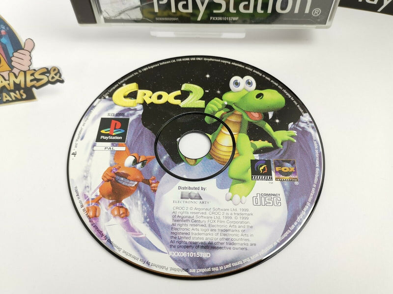 Sony Playstation 1 Spiel " Croc 2 " Ps1 | Psx | PsOne | Ovp | Pal