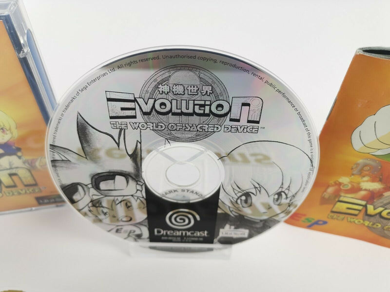 Sega Dreamcast Spiel " Evolution The World of Sacred Device " | DC