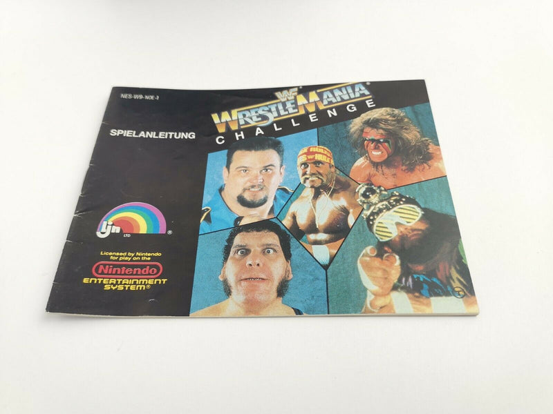 Nintendo Entertainment System Spiel " Wrestle Mania Challenge " Nes | Pal B |Noe