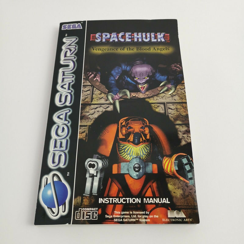 Sega Saturn Spiel " Space Hulk Vengeance of the Blood Angels " USK18 | OVP