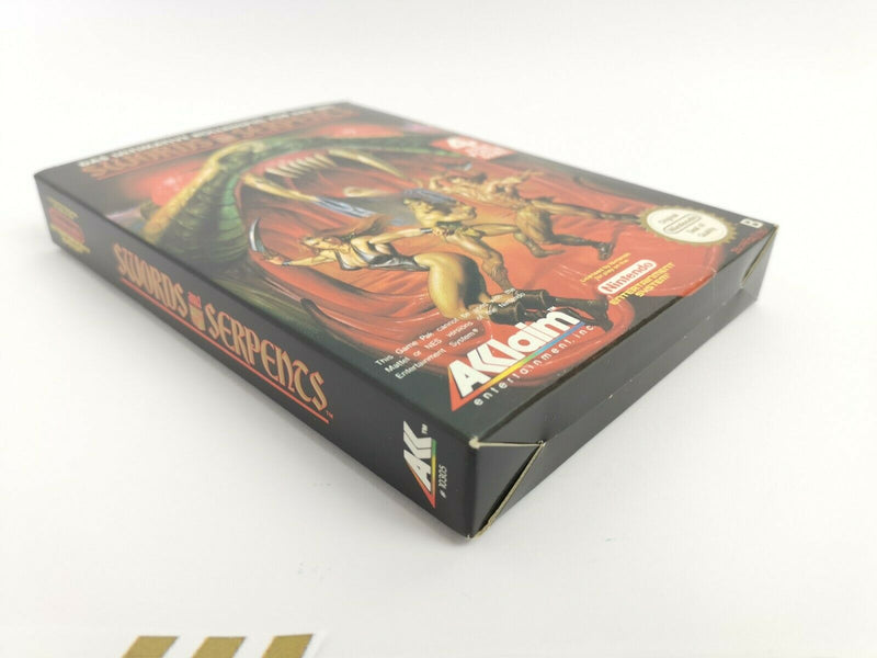Nintendo Entertainment System Spiel " Swords and Serpents " | Nes | Ovp