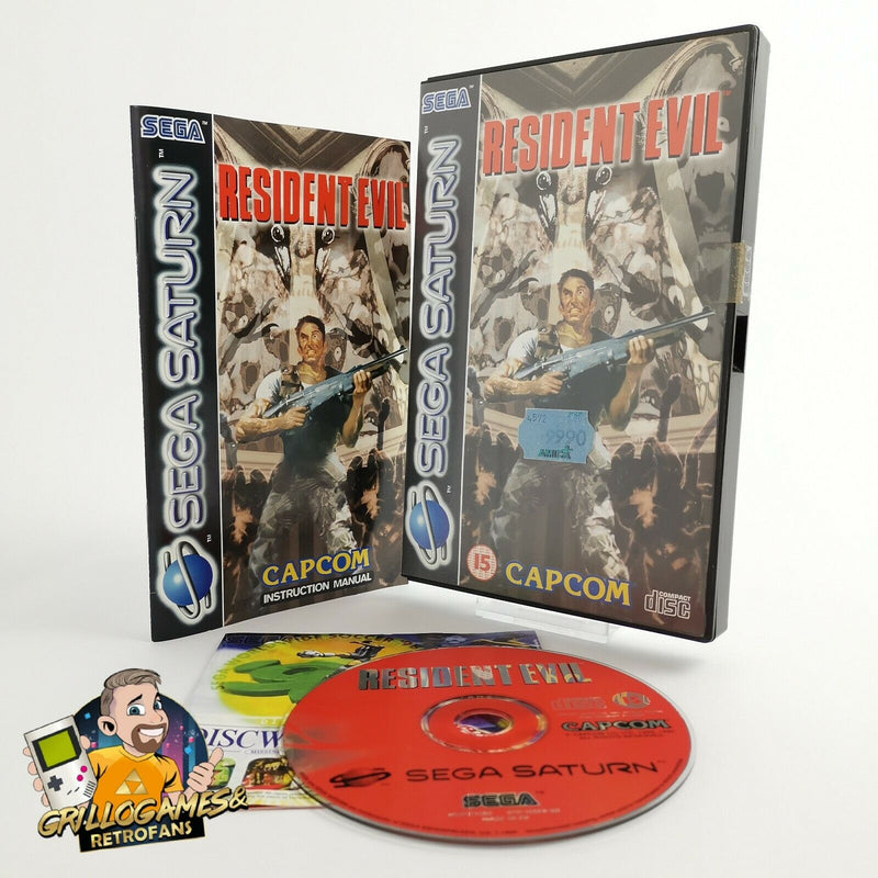 Sega Saturn Spiel " Resident Evil " SegaSaturn | OVP | PAL USK 18 Capcom