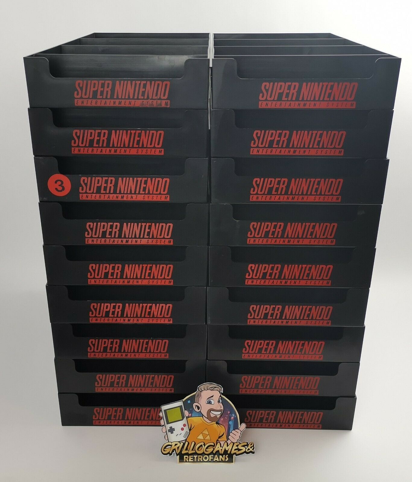 Super Nintendo Vitrinen Schuber | Einschubkästen | Snes | Schubkästen | Tray