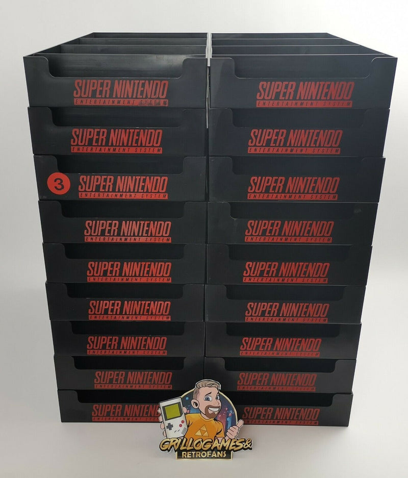 Super Nintendo Vitrinen Schuber | Einschubkästen | Snes | Schubkästen | Tray