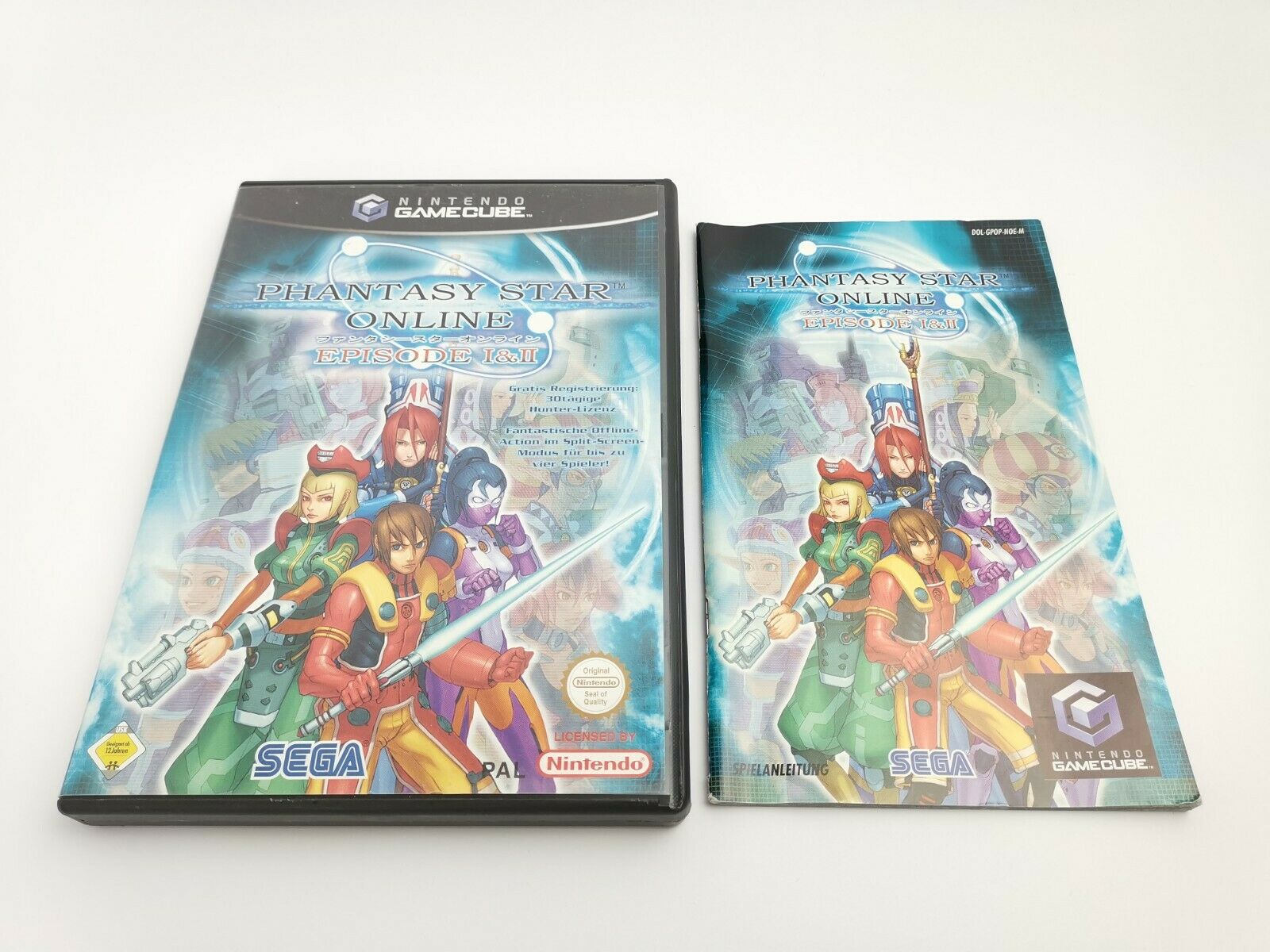 Nintendo Gamecube Spiel " Phantasy Star Online Episode I & II " Game Cube | Ovp