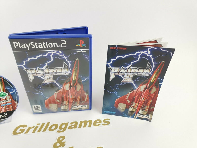 Sony Playstation 2 Spiel " Raiden III "| Ps2 | Pal | Ovp