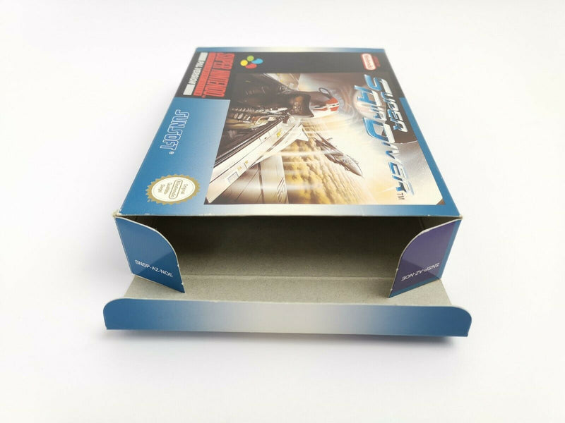 Super Nintendo Game "Super Air Diver" Snes | Original packaging | Pal | CIB