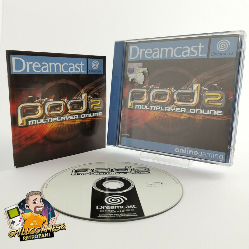 Sega Dreamcast Spiel " POD 2 Multiplayer Online " Dream Cast DC | OVP | PAL