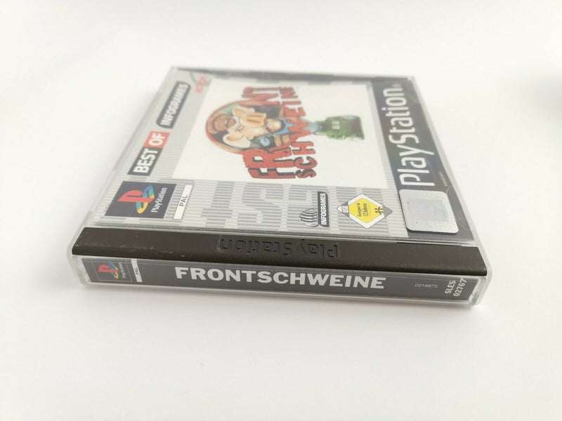 Sony Playstation 1 game "Front Pigs" PSX | PS One | Original packaging | Pal