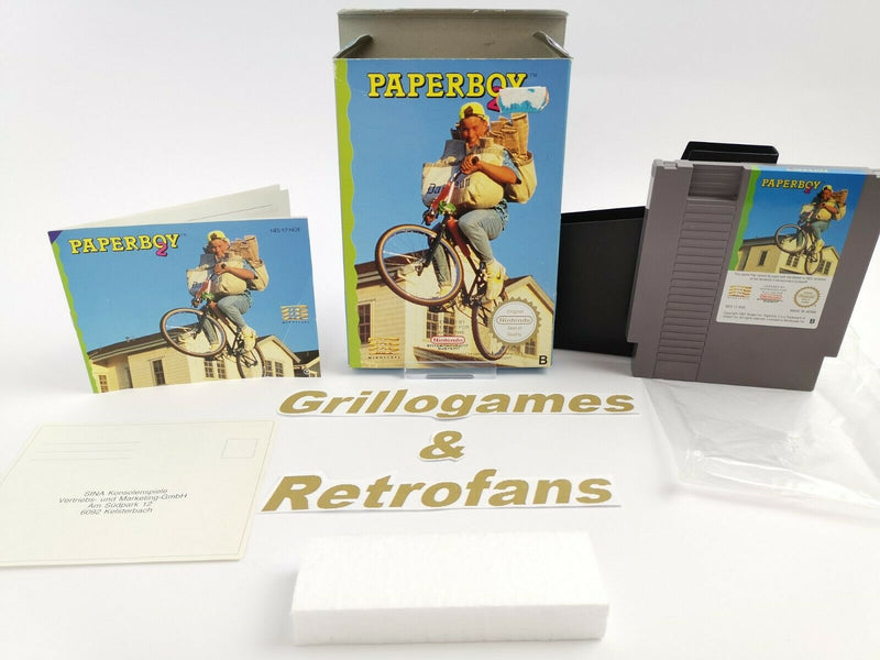 Nintendo Entertainment System Spiel " Paperboy 2 " | NES | Ovp | Pal |