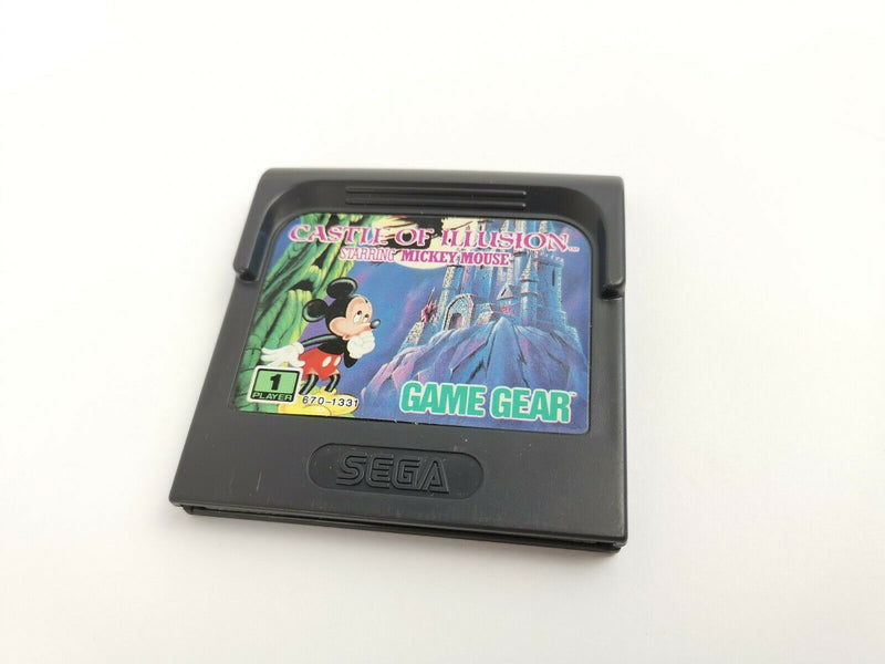Sega Game Gear game "Castle of Illusion starring Mickey Mouse" module | Pal