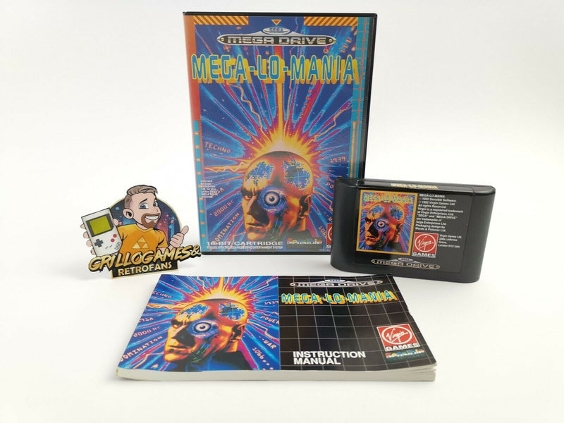 Sega Mega Drive Spiel " Mega-Lo-Mania " MD | MegaDrive | Ovp | Pal