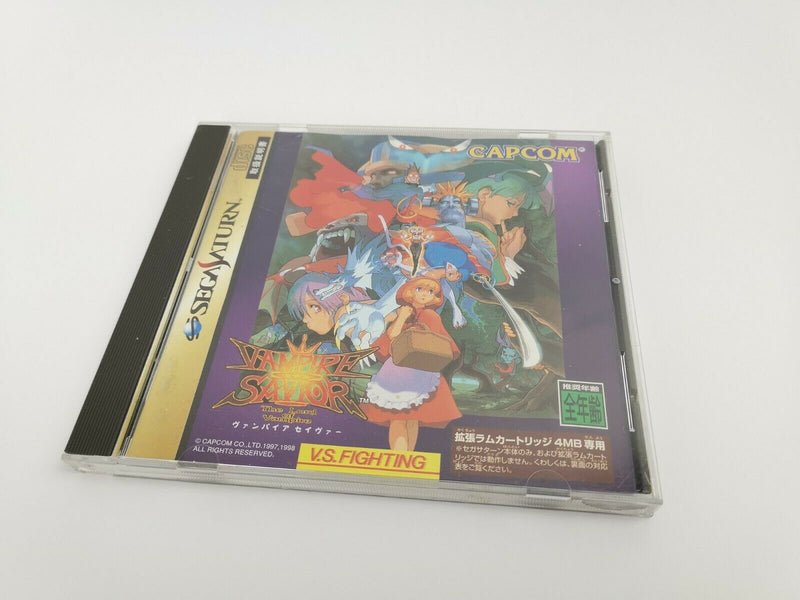 Sega Saturn game "Vampire Savior" SegaSaturn | NTSC-J Japan | Original packaging Capcom