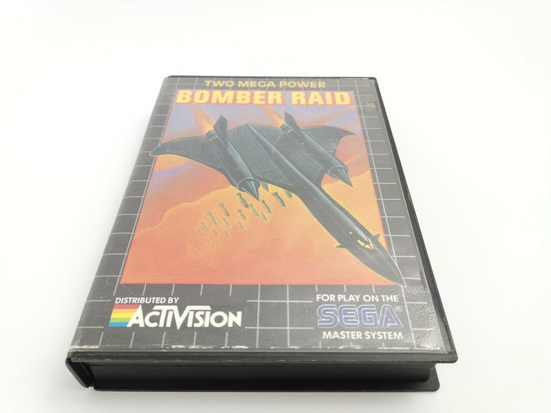Sega Master System Spiel " Bomber Raid " Ovp | Pal