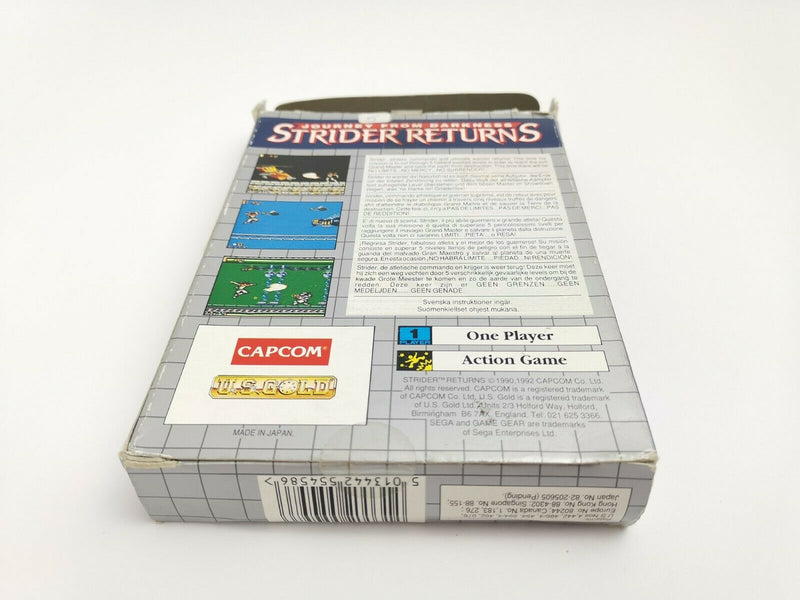 Sega Game Gear Spiel " Journey from Darkness Strider Returns " Ovp | US Gold