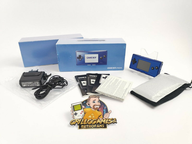 Nintendo Gameboy Micro Blue Blue | Game Boy Micro | Original packaging | PAL handheld