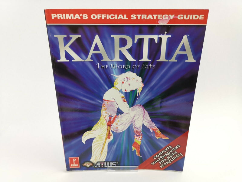 Sony Playstation 1 Spiel " Kartia The World of Fate & Strategy Guide " Ps1 | Pal