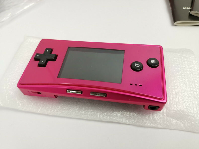 Nintendo Gameboy Micro Console PINK | Game Boy Micro Pink | Original packaging | PAL