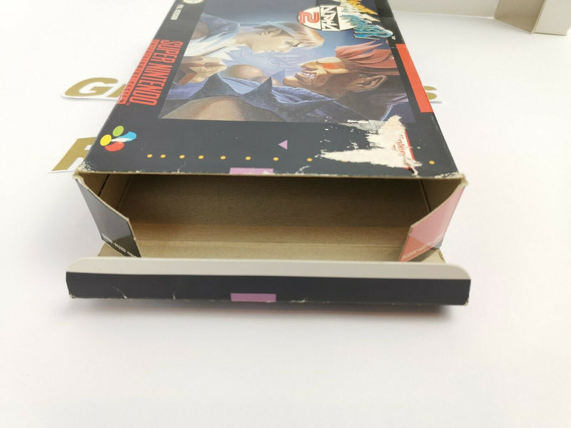 Super Nintendo Spiel " Street Fighter Alpha " Snes | Ovp | Pal |