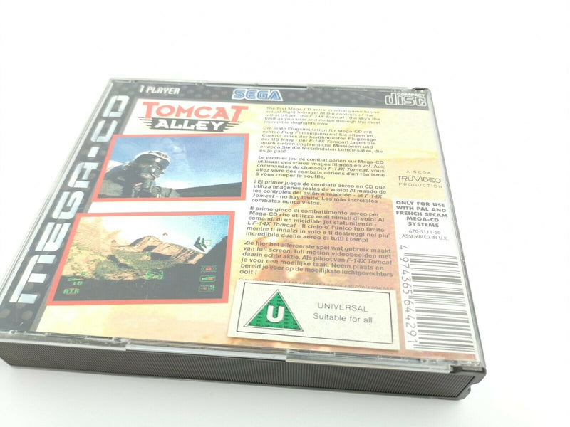 Sega Mega CD Spiel " Tomcat Alley " Mega-CD | Pal | Ovp | MC